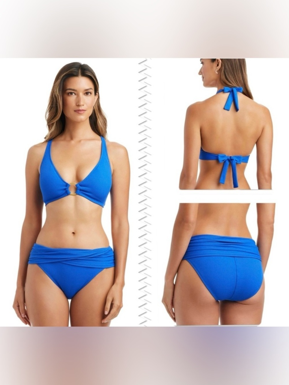 Bleu Rod Beattie Vibrant Blue Bikini Set